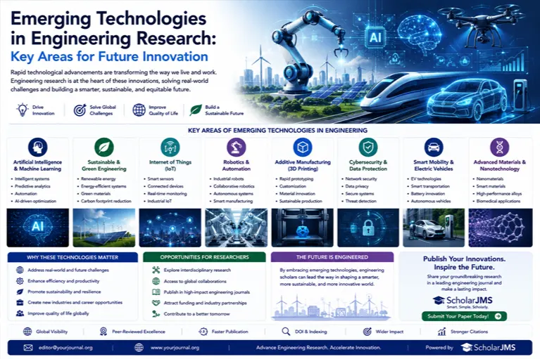 Emerging Technologies in Engineering Research: Key Areas for Future Innovation